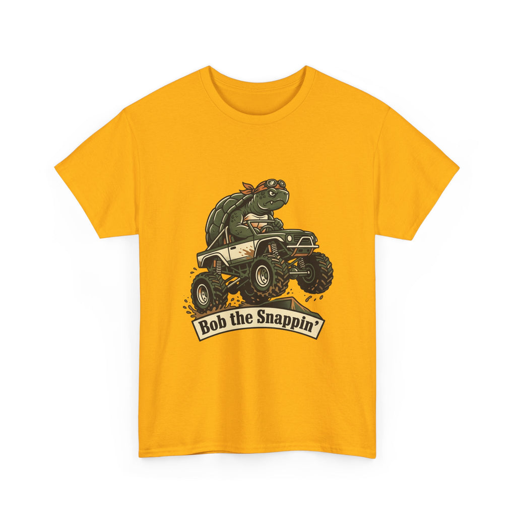 T-Shirt — "Bob the Snappin'" Turtle Monster Truck Graphic Tee