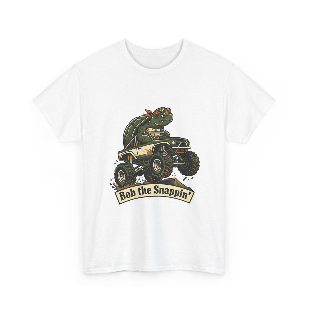 T-Shirt — "Bob the Snappin'" Turtle Monster Truck Graphic Tee