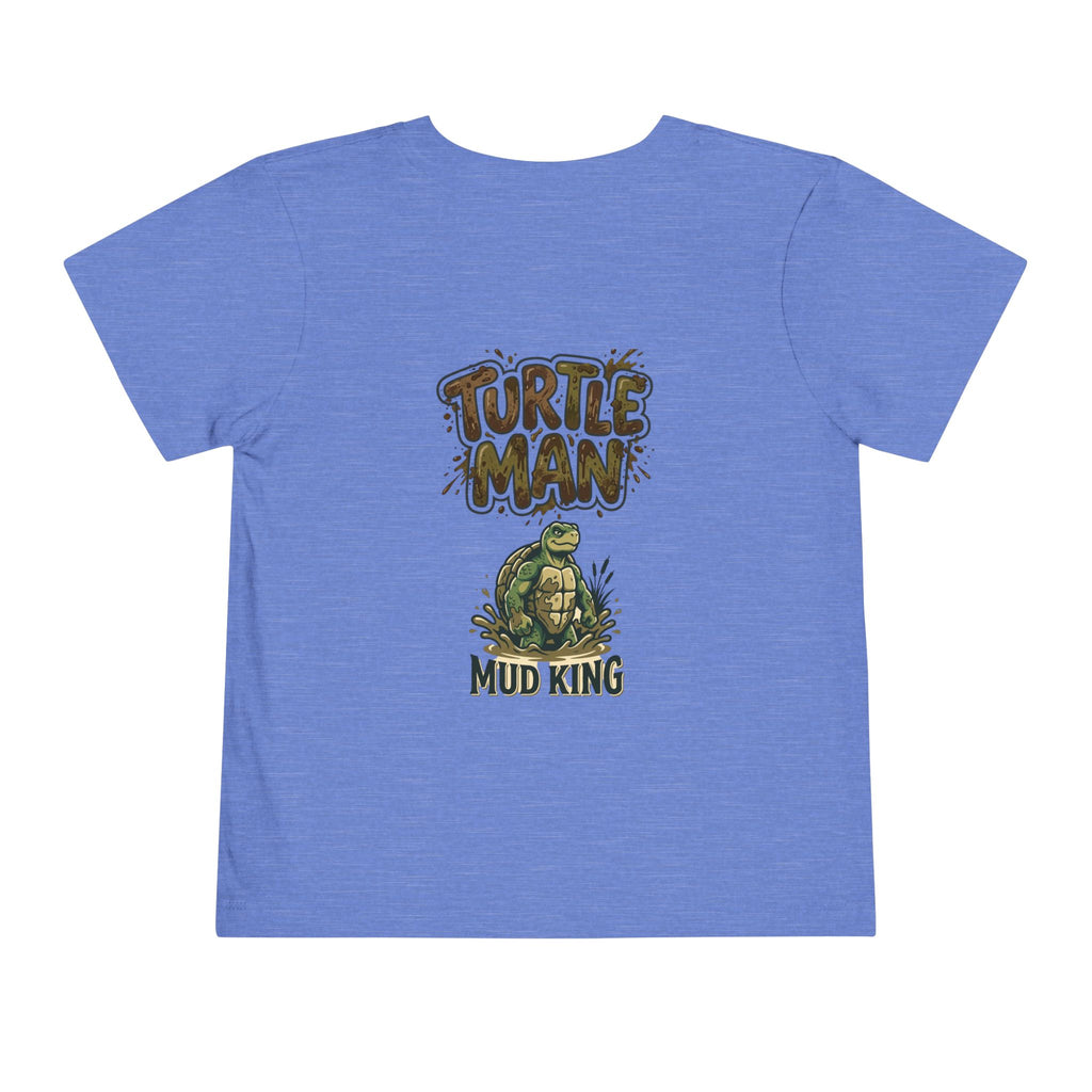 Toddler Tee — 'Turtle Man Mud King' Mud Truck Graphic