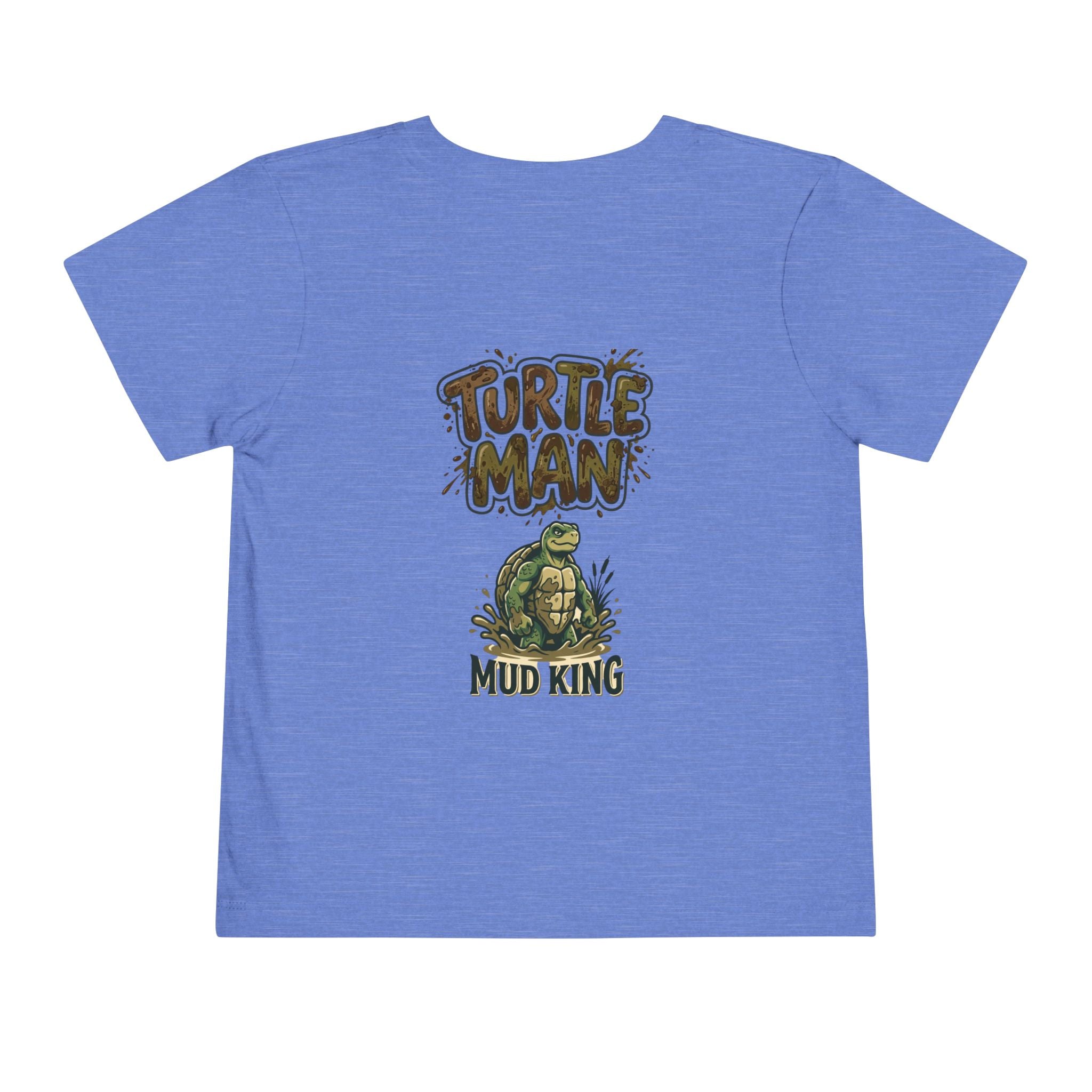 Toddler Tee — 'Turtle Man Mud King' Mud Truck Graphic