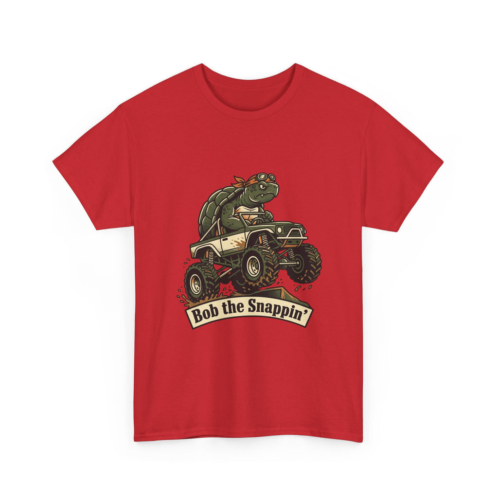 T-Shirt — "Bob the Snappin'" Turtle Monster Truck Graphic Tee