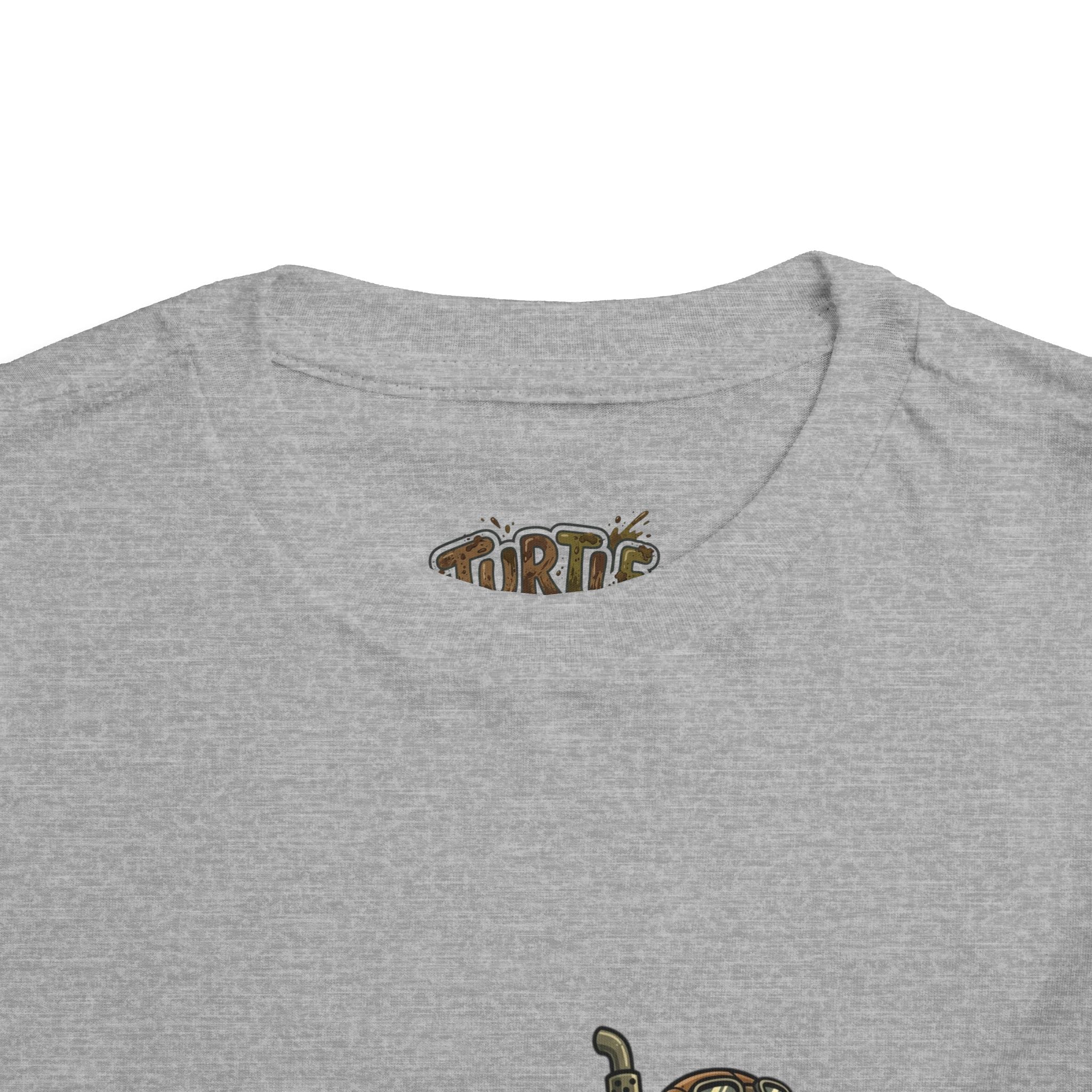 Toddler Tee — 'Turtle Man Mud King' Mud Truck Graphic