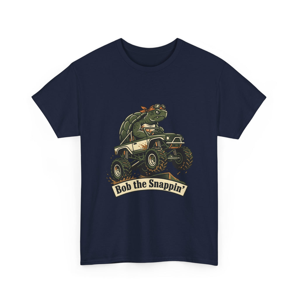 T-Shirt — "Bob the Snappin'" Turtle Monster Truck Graphic Tee