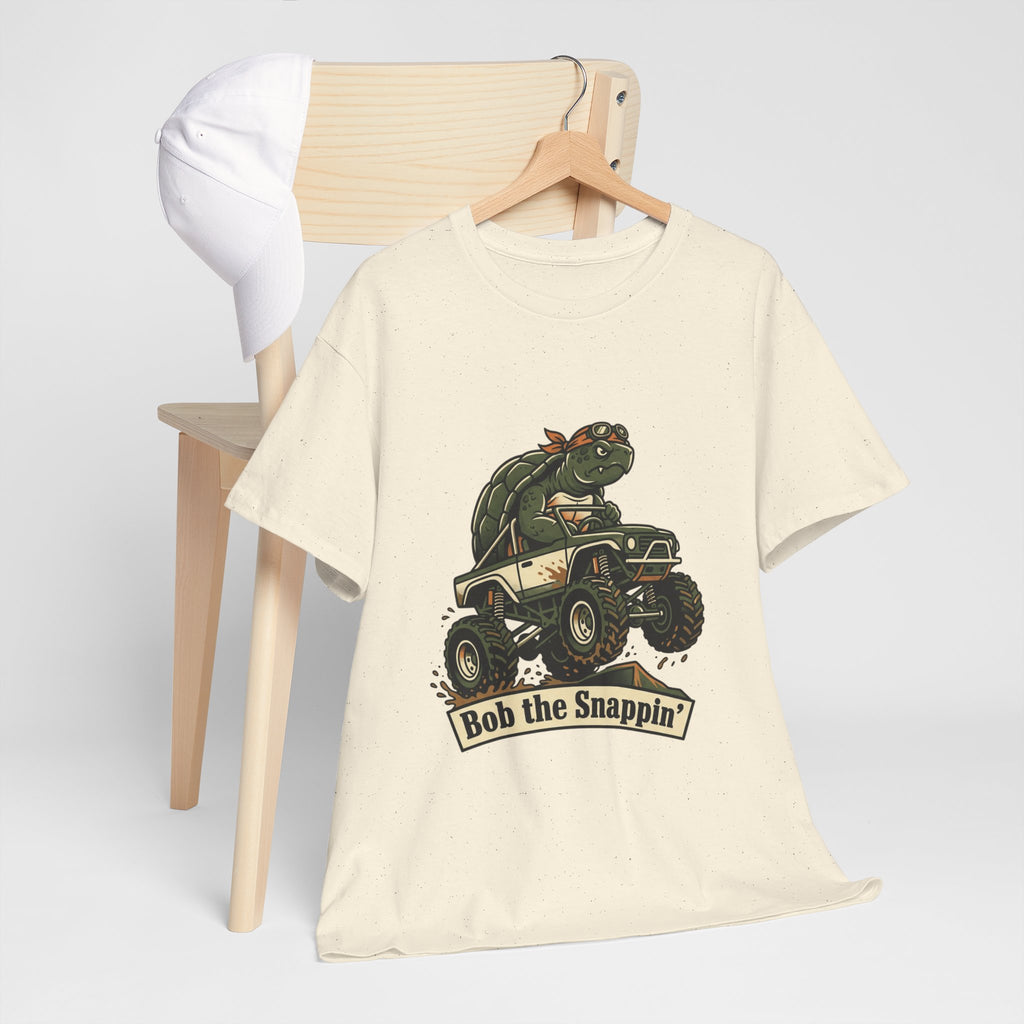 T-Shirt — "Bob the Snappin'" Turtle Monster Truck Graphic Tee