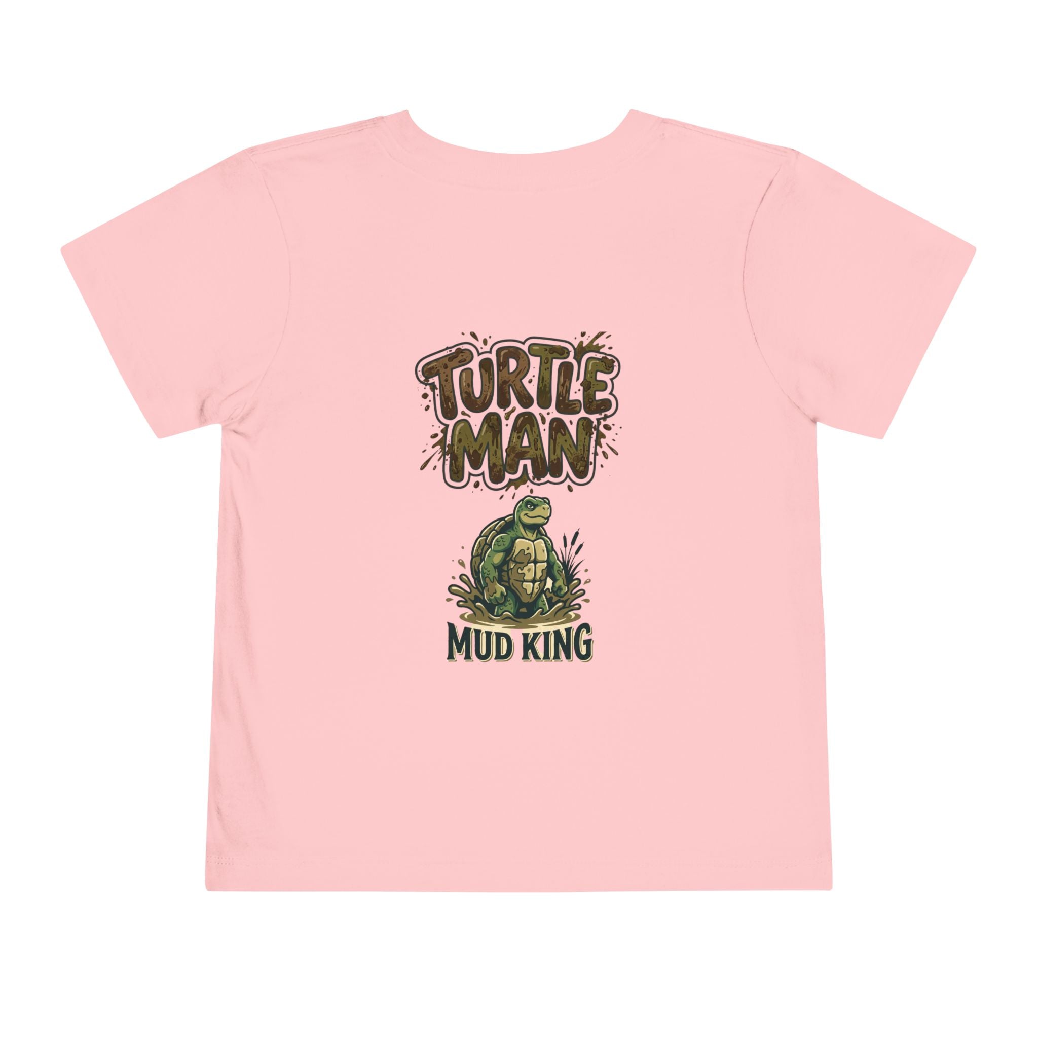Toddler Tee — 'Turtle Man Mud King' Mud Truck Graphic