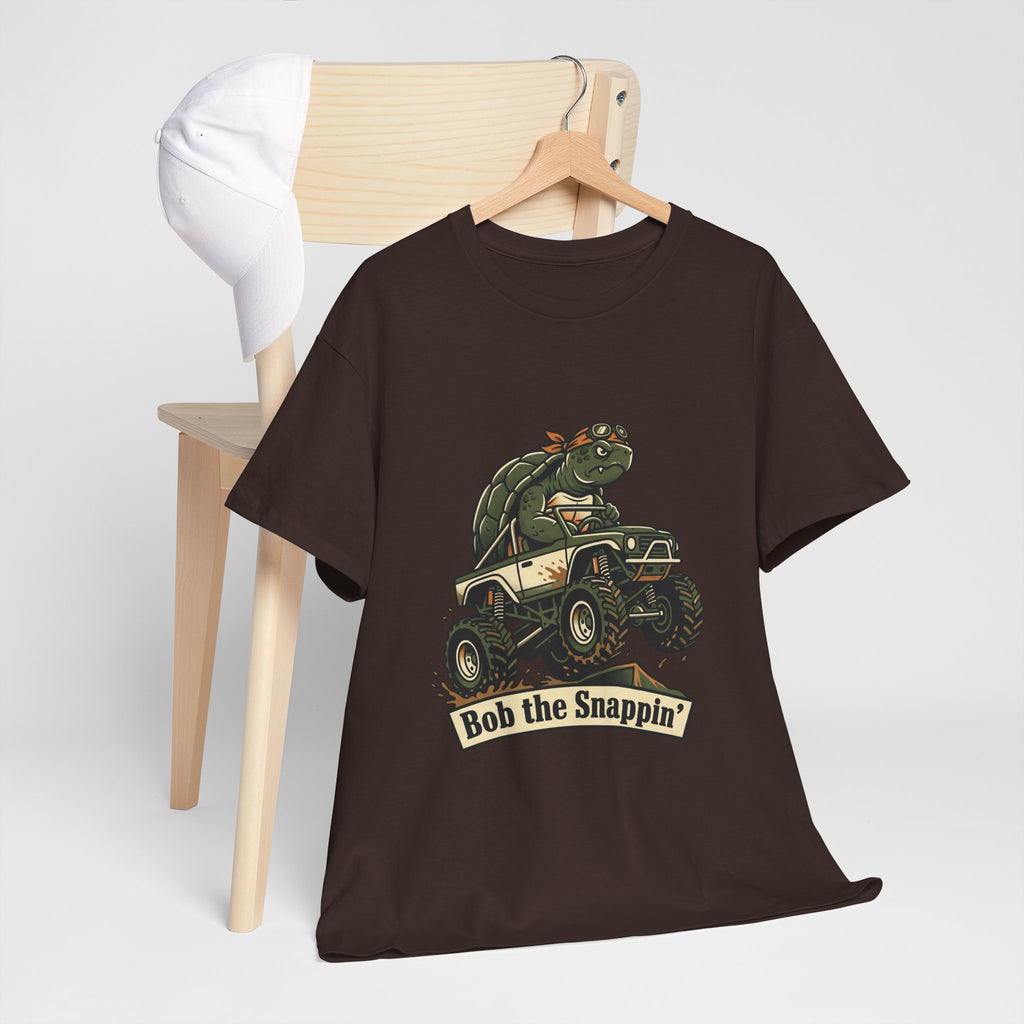 T-Shirt — "Bob the Snappin'" Turtle Monster Truck Graphic Tee