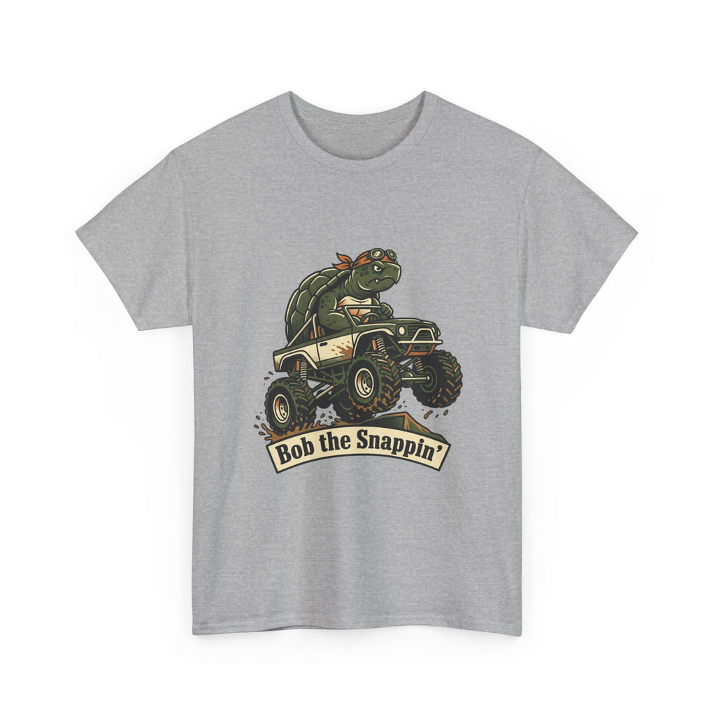 T-Shirt — "Bob the Snappin'" Turtle Monster Truck Graphic Tee