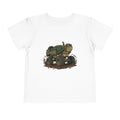 Toddler Tee — 'Turtle Man Mud King' Mud Truck Graphic