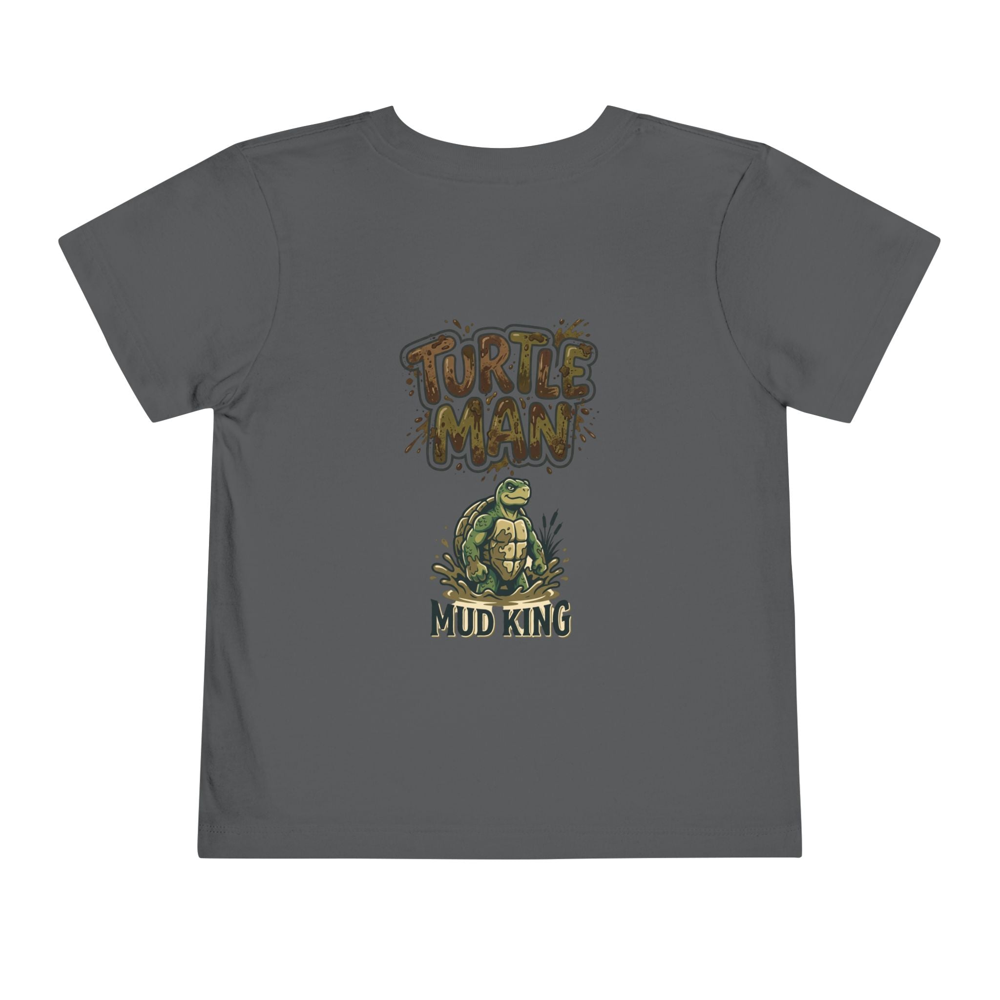 Toddler Tee — 'Turtle Man Mud King' Mud Truck Graphic