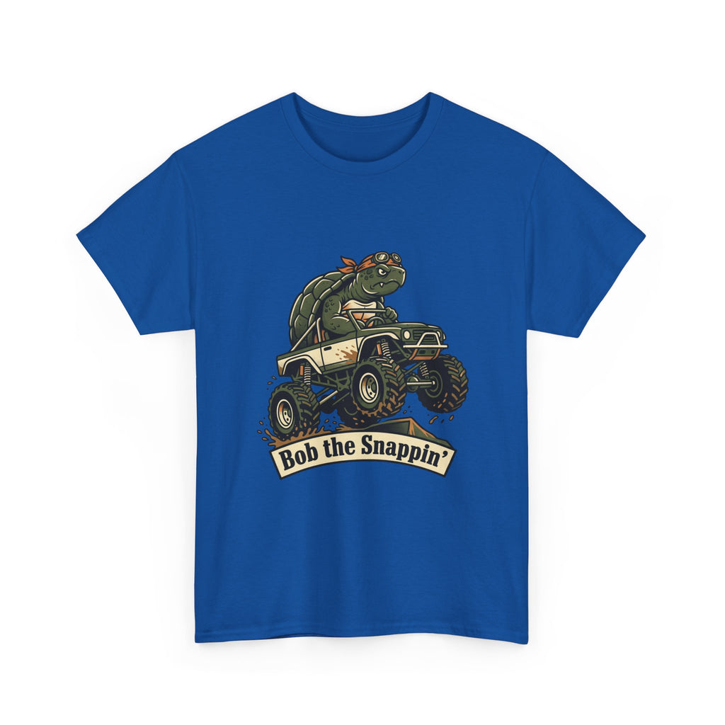 T-Shirt — "Bob the Snappin'" Turtle Monster Truck Graphic Tee