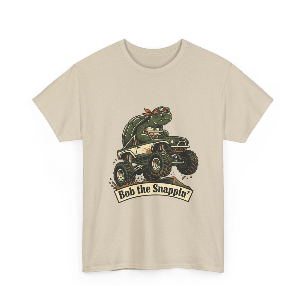 T-Shirt — "Bob the Snappin'" Turtle Monster Truck Graphic Tee