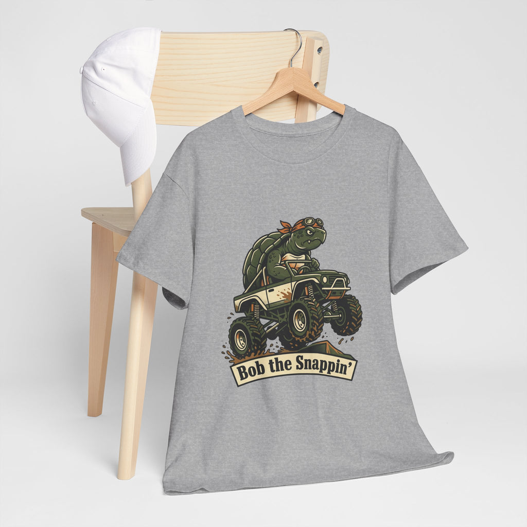 T-Shirt — "Bob the Snappin'" Turtle Monster Truck Graphic Tee