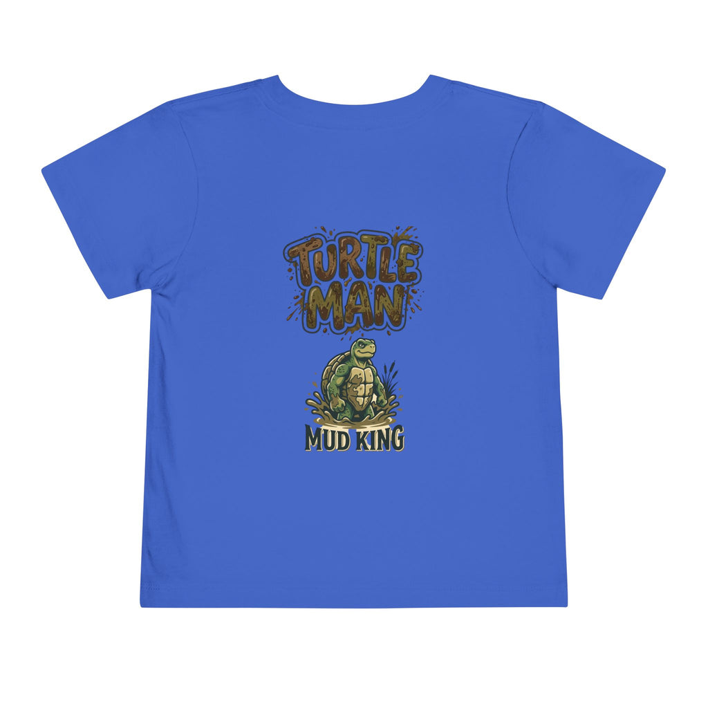 Toddler Tee — 'Turtle Man Mud King' Mud Truck Graphic