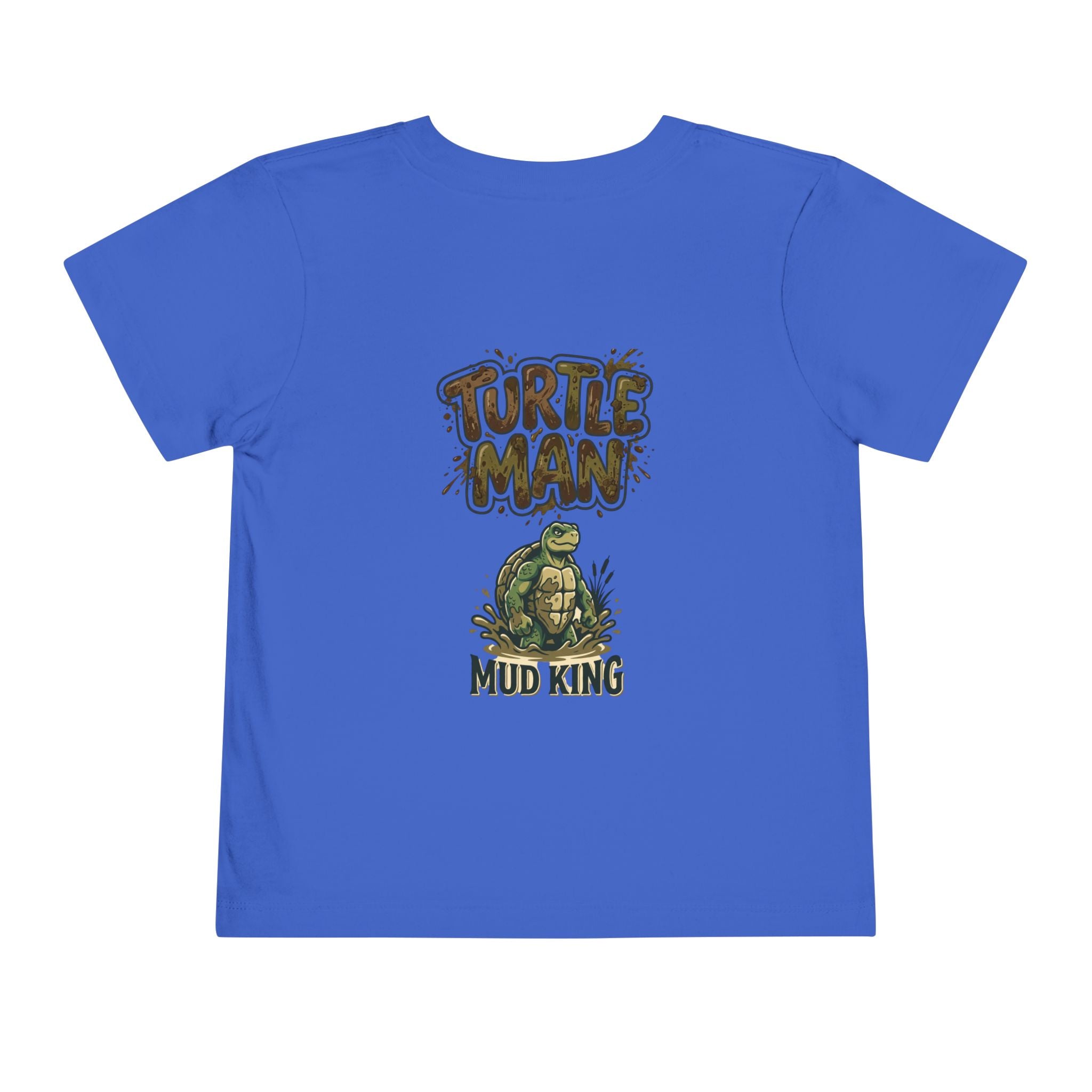 Toddler Tee — 'Turtle Man Mud King' Mud Truck Graphic