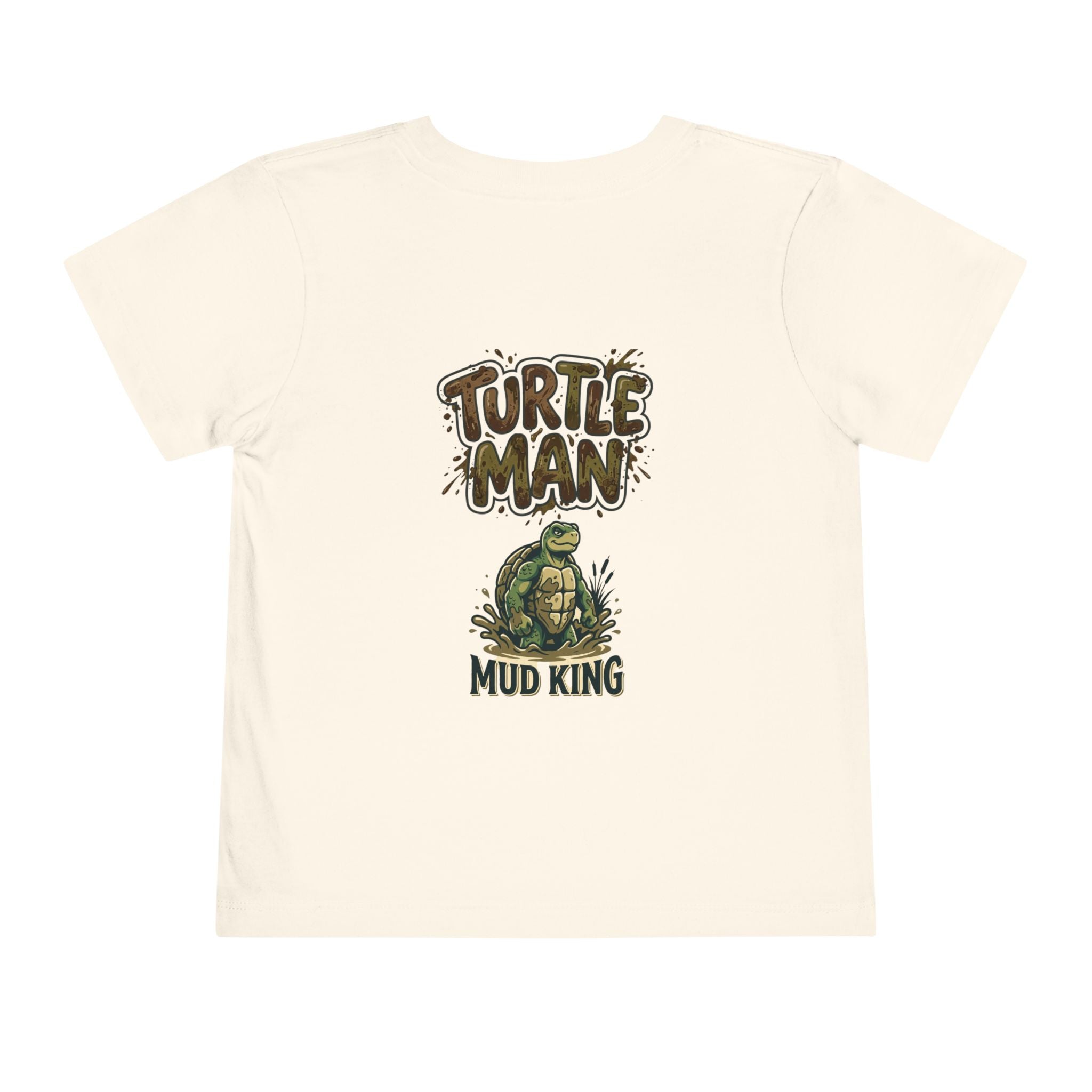 Toddler Tee — 'Turtle Man Mud King' Mud Truck Graphic