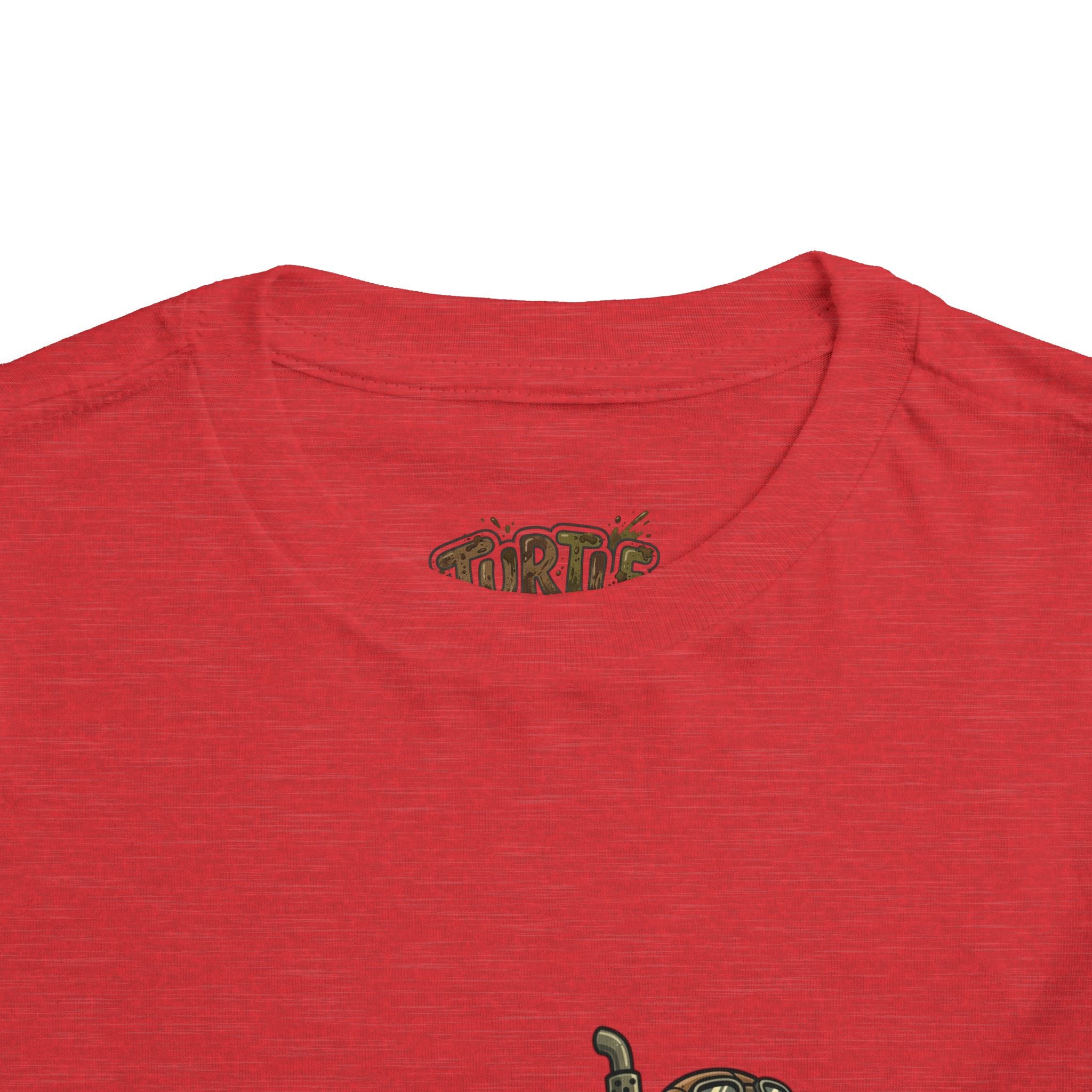 Toddler Tee — 'Turtle Man Mud King' Mud Truck Graphic