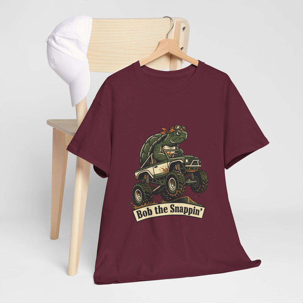 T-Shirt — "Bob the Snappin'" Turtle Monster Truck Graphic Tee