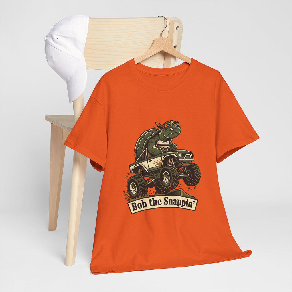 T-Shirt — "Bob the Snappin'" Turtle Monster Truck Graphic Tee