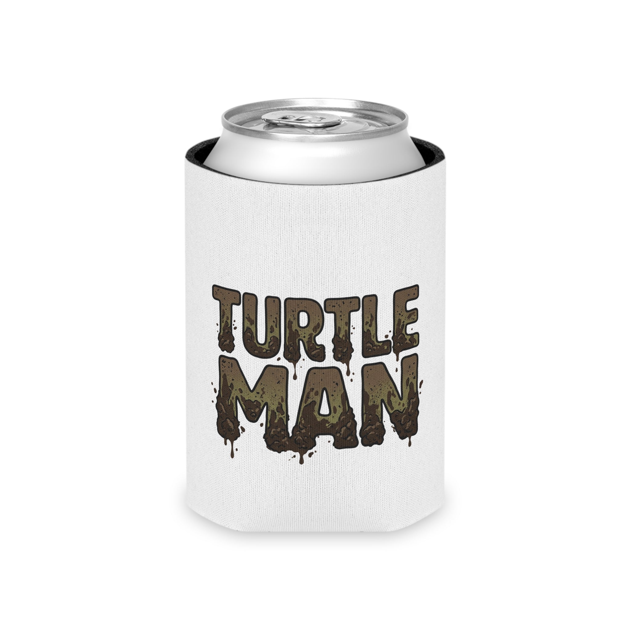 Turtle Can Cooler — "Fuck The Boots Save The Turtles" / Turtle Man Drink Koozie