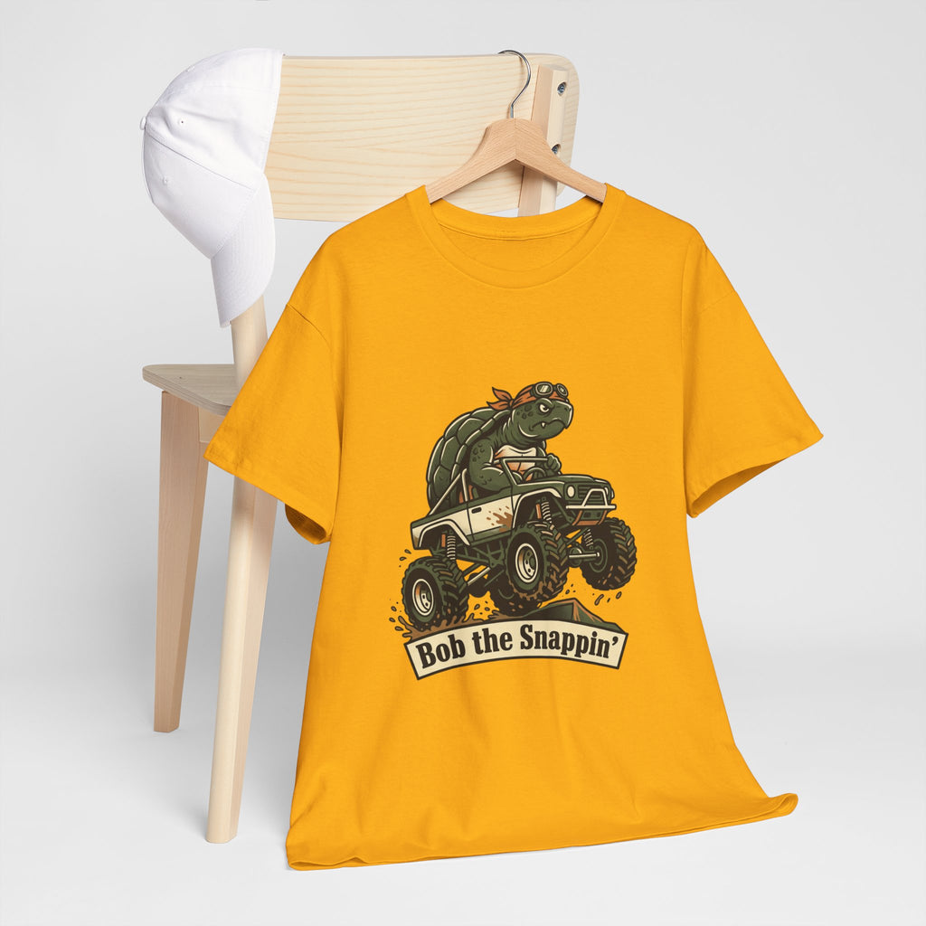 T-Shirt — "Bob the Snappin'" Turtle Monster Truck Graphic Tee