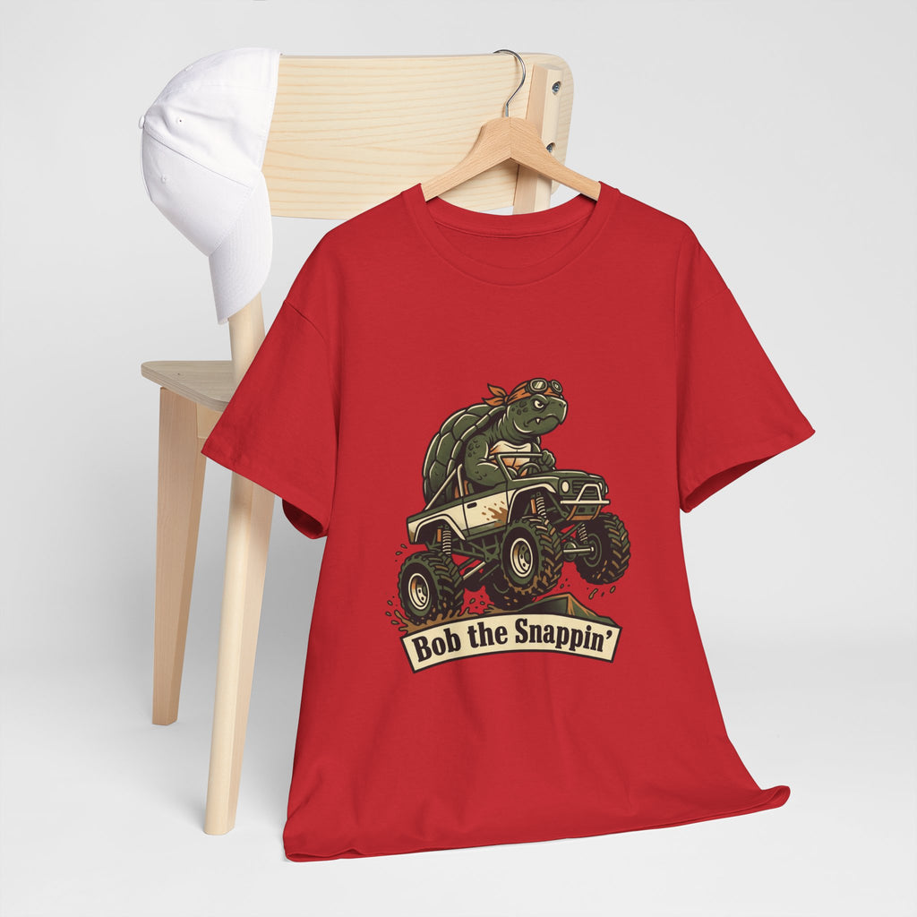 T-Shirt — "Bob the Snappin'" Turtle Monster Truck Graphic Tee