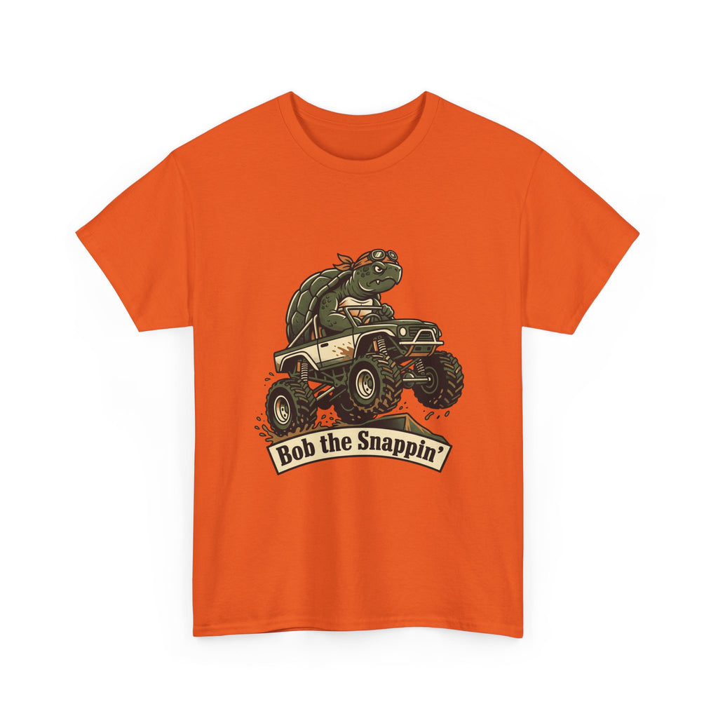 T-Shirt — "Bob the Snappin'" Turtle Monster Truck Graphic Tee